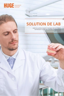 巨大なパンフレットde solution de lab
