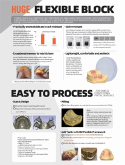 巨大なフレキシブルブロック