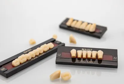 歯列弓オプション：ミルド加工またはプレハブ式